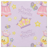 Hübsch Princess Duckling Stoff (Nahaufnahme)