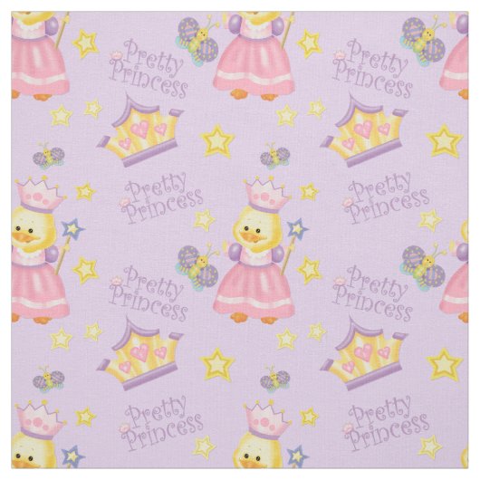 Hübsch Princess Duckling Stoff (Muster)