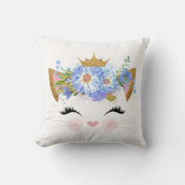 Hübsch Princess Kitty Throw Kissen