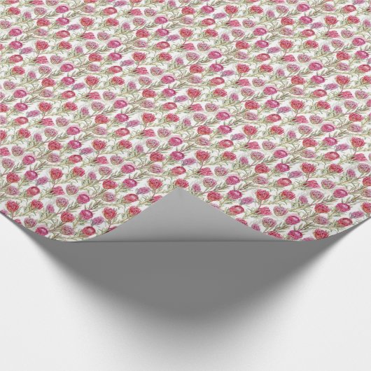 Hübsch Protea Design 2 Geschenkwrap Geschenkpapier (Ecke)