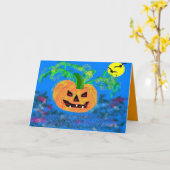 Hübsch Pumpkin Karte (Gelbe Blume)
