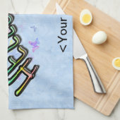 Hübsch Rainbow Handtuch (Viertel Falte)