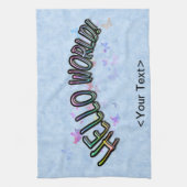 Hübsch Rainbow Handtuch (Vertikal)