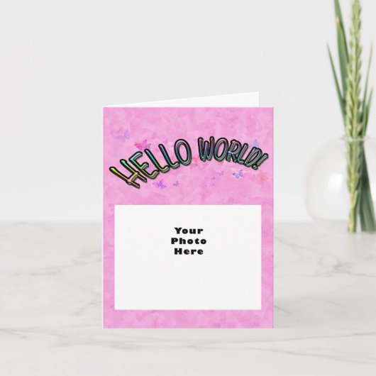 Hübsch Rainbow Karte (Vorderseite)