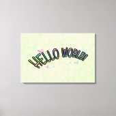 Hübsch Rainbow Leinwanddruck (Vorderseite)