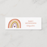 Hübsch Rainbow Peach Lavender Boho Babysitter