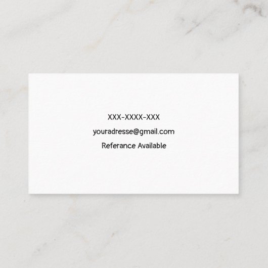 Hübsch Rainbow Pink Blue Boho Babysitter Square Visitenkarte (Rückseite)