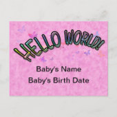 Hübsch Rainbow Postkarte (Vorderseite)