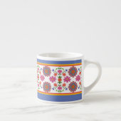 Hübsch Rangoli Floral Borders Espresso Tasse (Rechts)