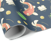 Hübsch Red Koi Geschenkpapier (Rolleneckpunkt)