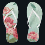 Hübsch Retro Blume Bridesmaid Wedding Chintz Badesandalen<br><div class="desc">Matching Bridesmaid, Matron of Honor Brautparty Flip Flops für eine Außen-, Garten-oder Strand Hochzeit. Keine schmerzenden Füße, und Set die Stimmung für die gesamte Hochzeit. Moderne, hübsche Retro-Blume-Stilftige in kräftigen, frischen Farbtönen, besonders geeignet für Frühjahr oder Sommer Hochzeiten. Dieses Einladungs-Set oder die Kollektion ist ein zeitgenössischer Einblick in die Blume...</div>