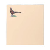 Hübsch Ring Neck Pheasant Tan Notizblock (Vorderseite)