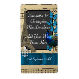 Hübsch romantische Vintage Hochzeitsflasche