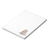 Hübsch Romantisches Buchladen Editor Notizblock (Rotiert)