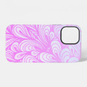 Hübsch rosa abstrakt  iPhone hülle (Rückseite (Horizontal))