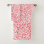 Hübsch rosa badhandtuch set (Insitu)