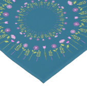 Hübsch rosa Bläsertafel Kurzer Tischläufer (Ecke)