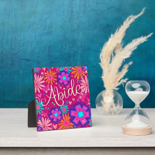 Hübsch rosa bleibend inspirierendes, benutzerdefin fotoplatte (InSitu)