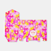 Hübsch rosa Blume Personalisiert Babydusche Geschenkschachtel (Ungefaltet)