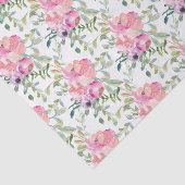 Hübsch-Rosa-Blume Seidenpapier (Ausschnitt)