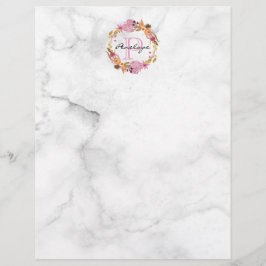 Hübsch-rosa-Blumenkreuz