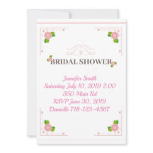 Hübsch rosa Brautparty