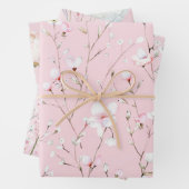 Hübsch rosa Brautparty Geschenkpapier Set (Beispiel)