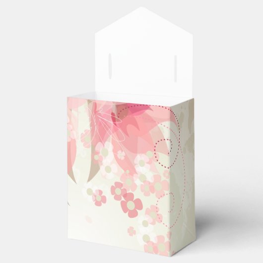 Hübsch rosa Brautparty Geschenkschachtel (Geöffnet)