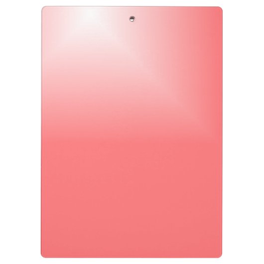 Hübsch-rosa-Chic Klemmbrett (Rückseite)