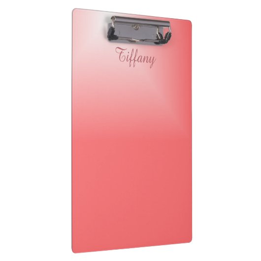 Hübsch-rosa-Chic Klemmbrett (Rechts)