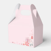 Hübsch rosa DANKE IHNEN, DASS SIE KOMMEN! Feiern Geschenkschachtel (Rückseite)