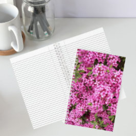 Hübsch rosa Daphne Notizblock