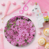 Hübsch rosa Daphne Pappteller (Party)