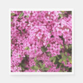 Hübsch rosa Daphne Serviette (Vorderseite)