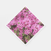 Hübsch rosa Daphne Serviette (Ecke)