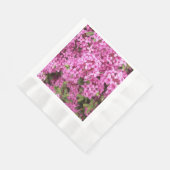 Hübsch rosa Daphne Serviette (Ecke)