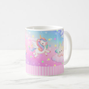 Hübsch rosa Einhorn Kaffeetasse