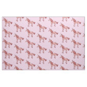 Hübsch rosa Einhornmuster - Kinder Stoff (Fat Quarter (45,7 x 55,9 cm))