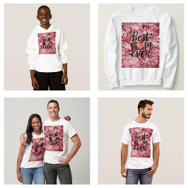Hübsch rosa Elegante Die beste Mama für alle Zeite T-Shirt