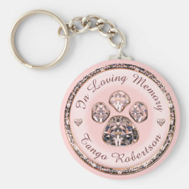 Hübsch rosa Farbe drucken Schlüsselanhänger