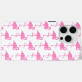Hübsch rosa Flamingo Case-Mate iPhone Hülle (Rückseite (Horizontal))