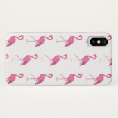 Hübsch-rosa Flamingo Fall-Mate iPhone Fall Case-Mate iPhone Hülle (Rückseite (Horizontal))