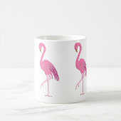 Hübsch rosa Flamingo Kaffeetasse (Mittel)