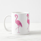 Hübsch rosa Flamingo Kaffeetasse (Links)