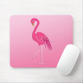 Hübsch rosa Flamingo-Mauspad Mousepad (Mit Mouse)