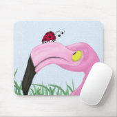 Hübsch rosa Flamingo Mousepad (Mit Mouse)