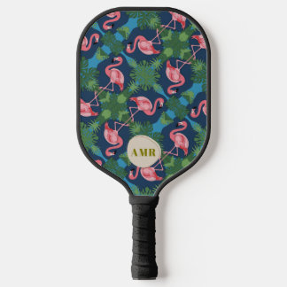 Hübsch rosa Flamingo Pickleball Schläger
