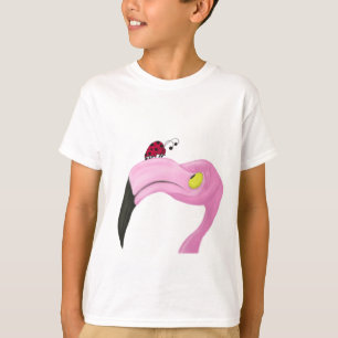 Hübsch rosa Flamingo T-Shirt