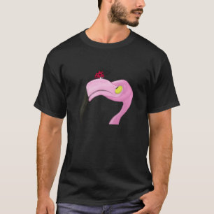 Hübsch rosa Flamingo T-Shirt