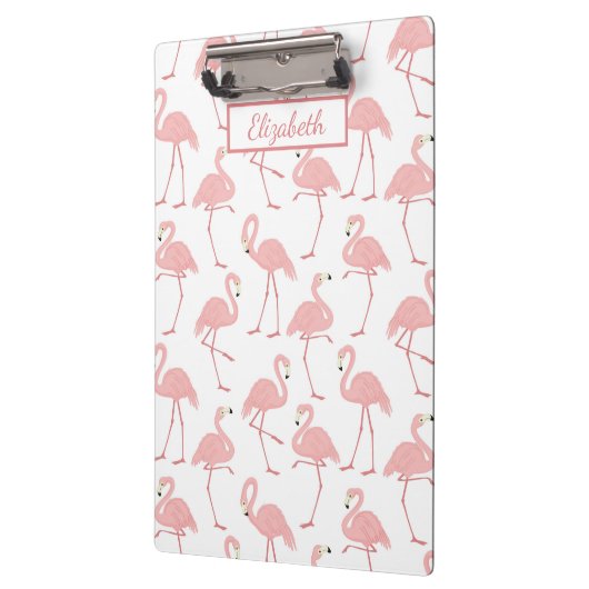 Hübsch rosa Flamingos Klemmbrett (Links)